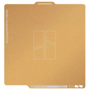Piastra PEI texturizzata Gold 256 mm Bambu Lab – Serie A1 X1 P1 – FAP007