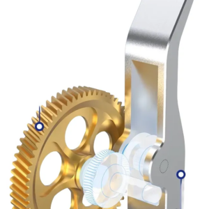 Kit ingranaggio estrusore rivestito braccio CNC Bambu Lab A1