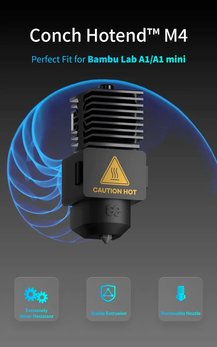 Conch Hotend™ Plus- A1 series
